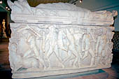 Konya Archeology Museum, ancient Roman Herakles Sarcophagus 